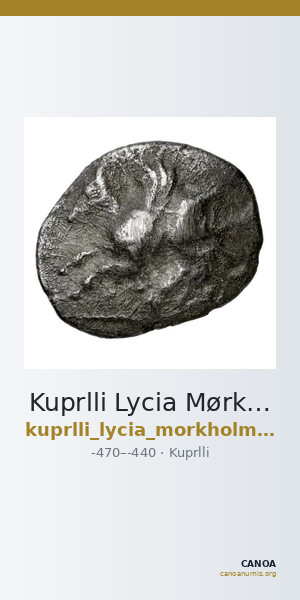 Kuprlli Lycia Mørkholm and Zahle 1972 8 — CANOA