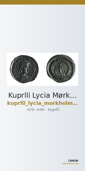 Kuprlli Lycia Mørkholm and Zahle 1972 93-102 — CANOA