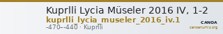 Kuprlli Lycia Müseler 2016 IV, 1-2 — CANOA