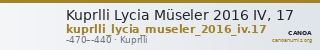 Kuprlli Lycia Müseler 2016 IV, 17 — CANOA