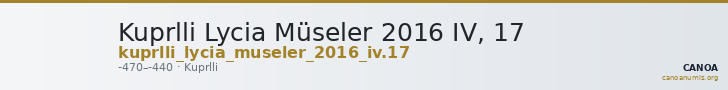 Kuprlli Lycia Müseler 2016 IV, 17 — CANOA