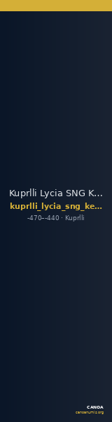 Kuprlli Lycia SNG Keckman 471 — CANOA