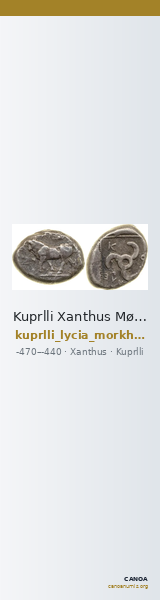 Kuprlli Xanthus Mørkholm and Zahle 1972 162-9 — CANOA