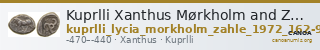 Kuprlli Xanthus Mørkholm and Zahle 1972 162-9 — CANOA