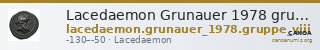 Lacedaemon Grunauer 1978 gruppe_VIII — CANOA