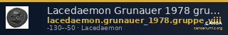 Lacedaemon Grunauer 1978 gruppe_VIII — CANOA