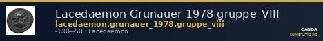 Lacedaemon Grunauer 1978 gruppe_VIII — CANOA
