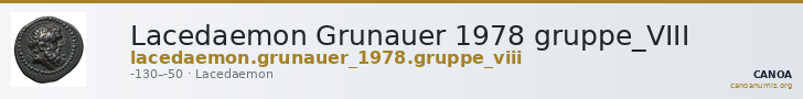 Lacedaemon Grunauer 1978 gruppe_VIII — CANOA