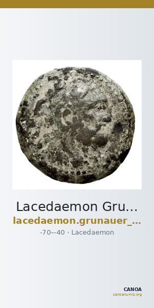 Lacedaemon Grunauer 1978 gruppe_X — CANOA