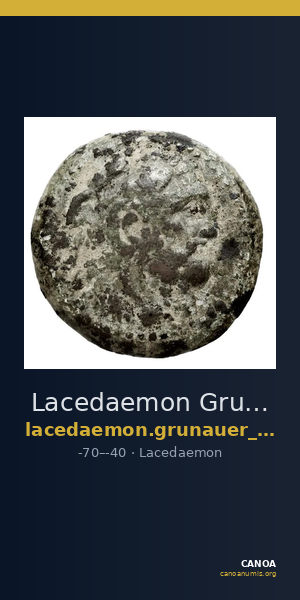 Lacedaemon Grunauer 1978 gruppe_X — CANOA