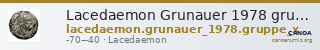 Lacedaemon Grunauer 1978 gruppe_X — CANOA