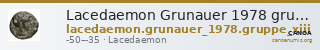 Lacedaemon Grunauer 1978 gruppe_XIII — CANOA