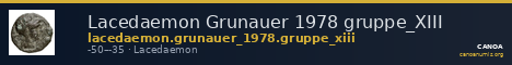 Lacedaemon Grunauer 1978 gruppe_XIII — CANOA