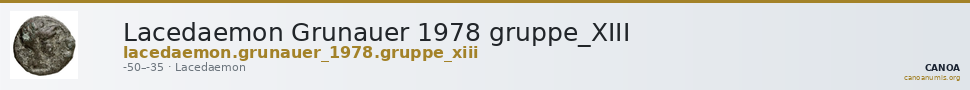 Lacedaemon Grunauer 1978 gruppe_XIII — CANOA