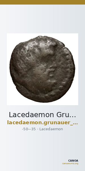 Lacedaemon Grunauer 1978 gruppe_XIV — CANOA