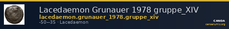 Lacedaemon Grunauer 1978 gruppe_XIV — CANOA