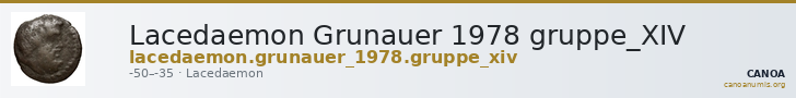 Lacedaemon Grunauer 1978 gruppe_XIV — CANOA