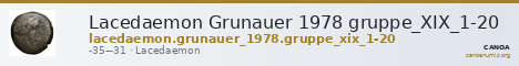 Lacedaemon Grunauer 1978 gruppe_XIX_1-20 — CANOA