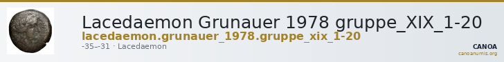 Lacedaemon Grunauer 1978 gruppe_XIX_1-20 — CANOA