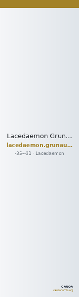 Lacedaemon Grunauer 1978 gruppe_XIX_21-49 — CANOA