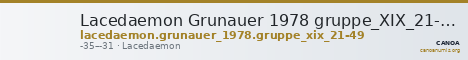 Lacedaemon Grunauer 1978 gruppe_XIX_21-49 — CANOA