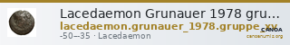 Lacedaemon Grunauer 1978 gruppe_XV — CANOA