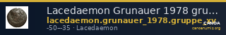Lacedaemon Grunauer 1978 gruppe_XV — CANOA