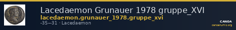 Lacedaemon Grunauer 1978 gruppe_XVI — CANOA
