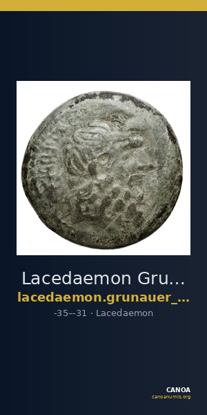 Lacedaemon Grunauer 1978 gruppe_XVII — CANOA