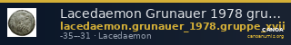Lacedaemon Grunauer 1978 gruppe_XVII — CANOA
