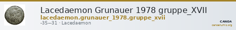 Lacedaemon Grunauer 1978 gruppe_XVII — CANOA