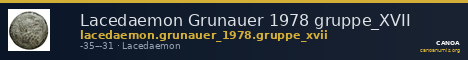 Lacedaemon Grunauer 1978 gruppe_XVII — CANOA