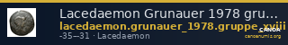 Lacedaemon Grunauer 1978 gruppe_XVIII — CANOA