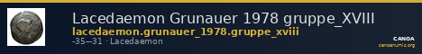 Lacedaemon Grunauer 1978 gruppe_XVIII — CANOA