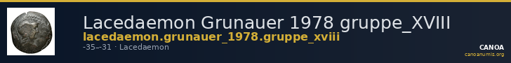 Lacedaemon Grunauer 1978 gruppe_XVIII — CANOA