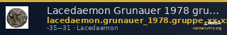 Lacedaemon Grunauer 1978 gruppe_XX-XXI — CANOA
