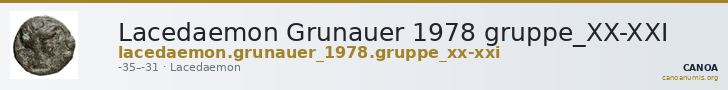 Lacedaemon Grunauer 1978 gruppe_XX-XXI — CANOA