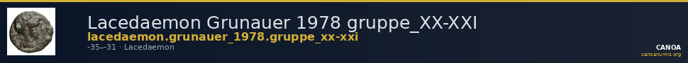 Lacedaemon Grunauer 1978 gruppe_XX-XXI — CANOA