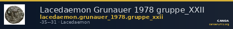 Lacedaemon Grunauer 1978 gruppe_XXII — CANOA
