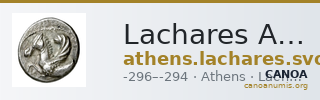 Lachares Athens Svoronos 1923-6 Pl. 21, 18 — CANOA