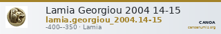 Lamia Georgiou 2004 14-15 — CANOA