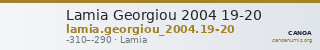 Lamia Georgiou 2004 19-20 — CANOA