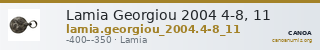 Lamia Georgiou 2004 4-8, 11 — CANOA