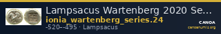 Lampsacus Wartenberg 2020 Series 24 — CANOA