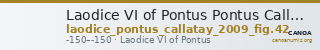 Laodice VI of Pontus Pontus Callataÿ 2009 Fig. 42 — CANOA