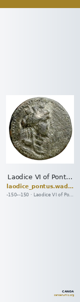 Laodice VI of Pontus Pontus Waddington 1925 8 — CANOA