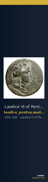 Laodice VI of Pontus Pontus Waddington 1925 8 — CANOA