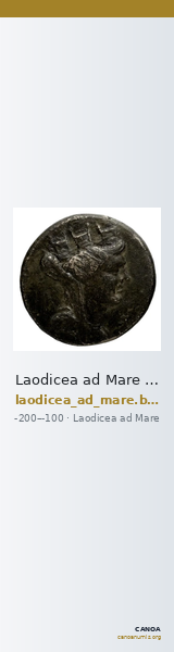 Laodicea ad Mare BMC Laodiceia ad Mare 1-3 — CANOA