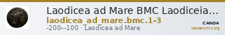 Laodicea ad Mare BMC Laodiceia ad Mare 1-3 — CANOA