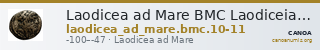 Laodicea ad Mare BMC Laodiceia ad Mare 10-11 — CANOA